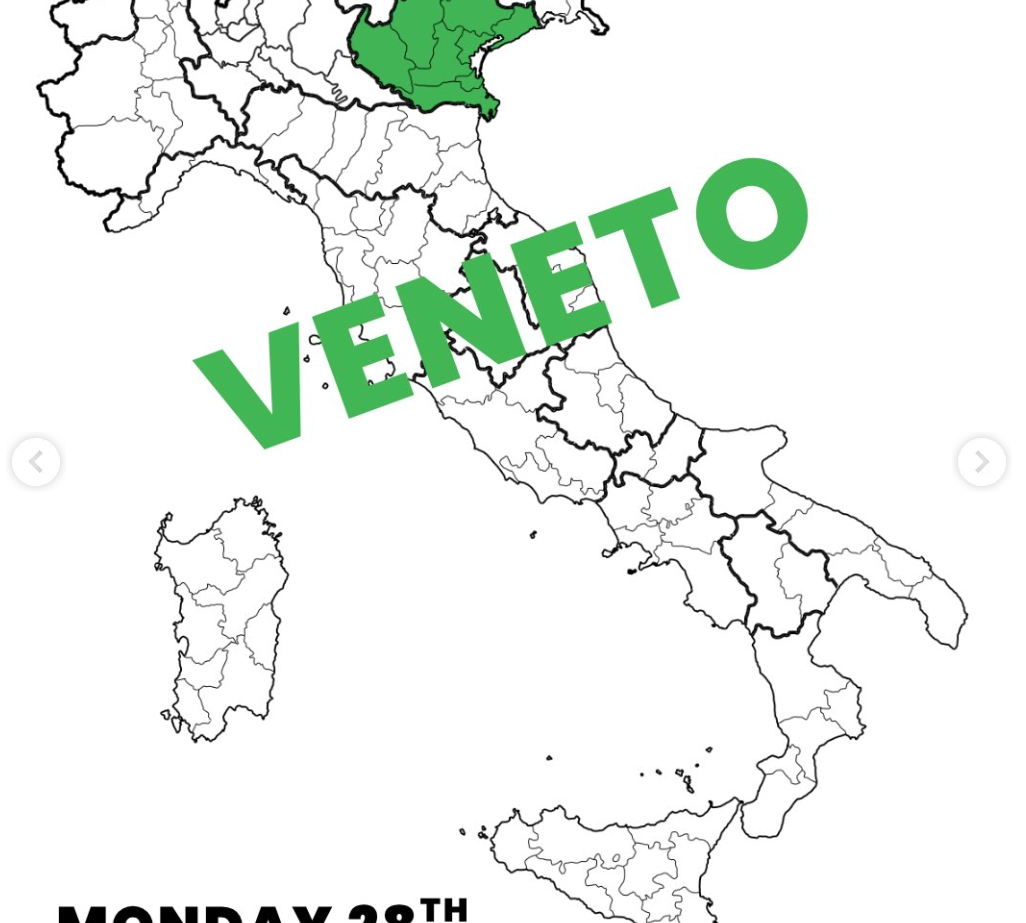Lunedì Regionale: Veneto